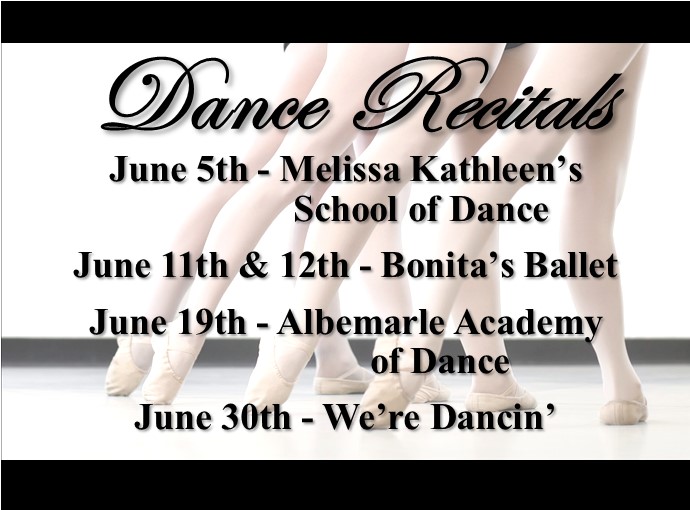 June Dance Recitals
