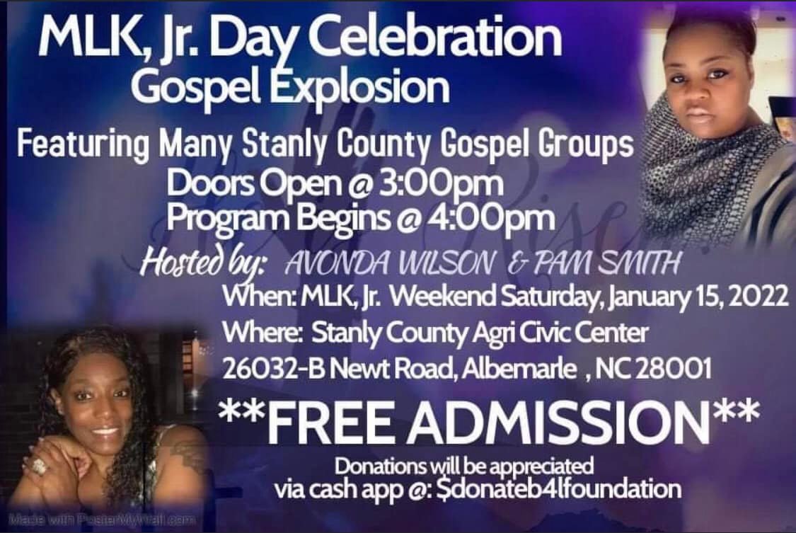 MLK Jr Day Celebration Gospel Explosion
